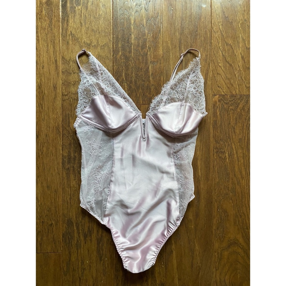 Victoria’s Secret Silk & Lace Bodysuit